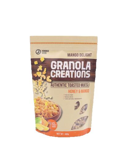 Granola Creations Honey & Mango 400g Inter Buana Mandiri