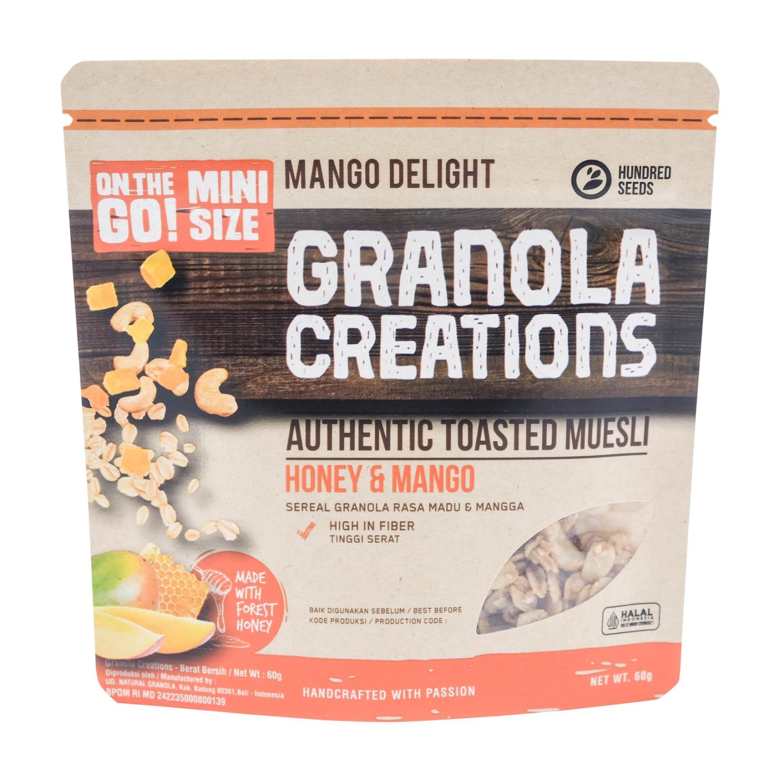 Granola Creations Honey & Mango 60g Inter Buana Mandiri