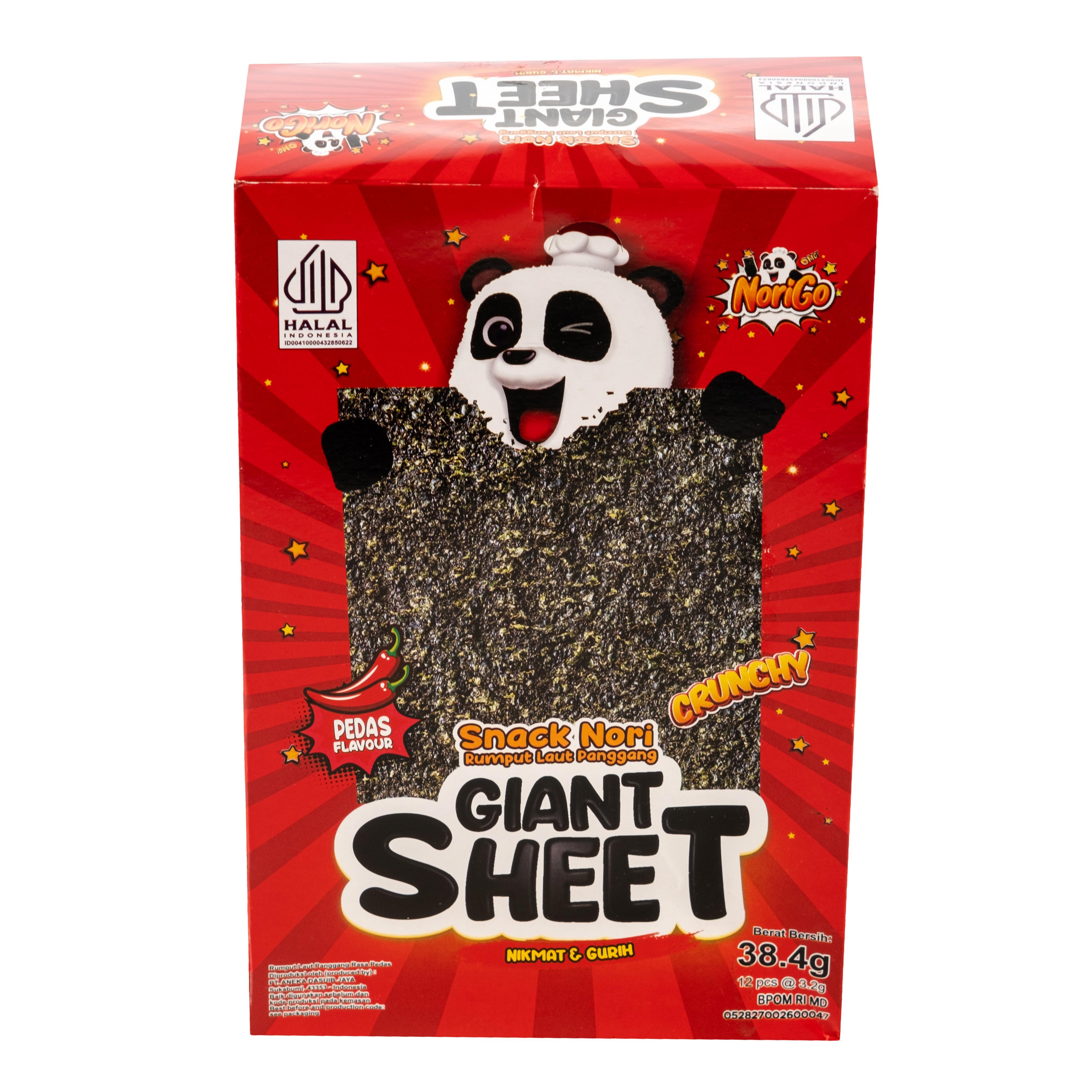 NoriGo Giant Sheet Pedas Box Inter Buana Mandiri