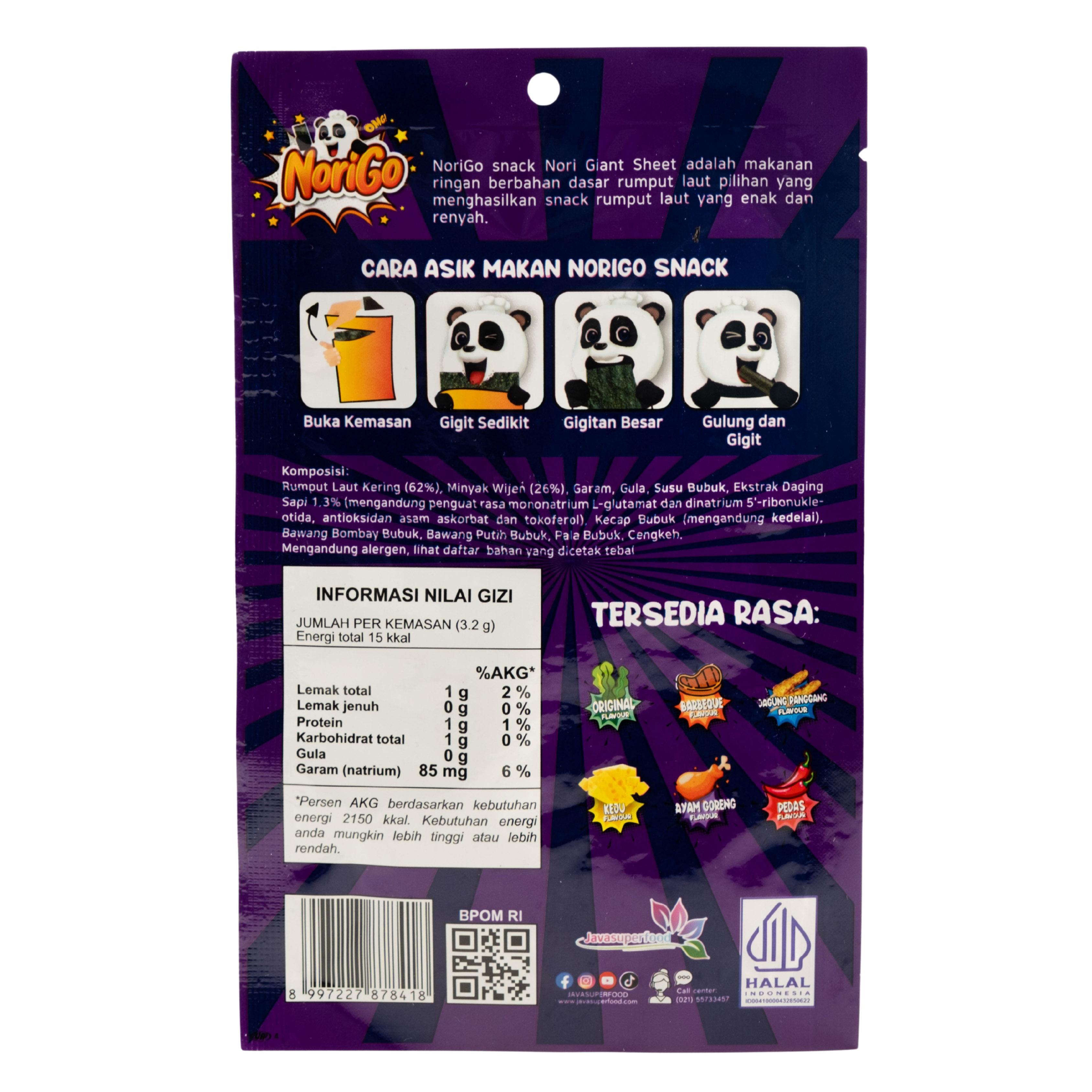 NoriGo Giant Sheet Barbeque Inter Buana Mandiri