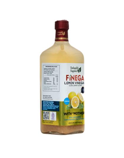 Dehealth Supplies Finega Lemon Vinegar 1000ml Inter Buana Mandiri