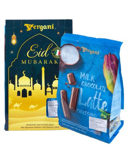 Vergani Milk Chocolate Latte Finissimo Edisi Lebaran Inter Buana Mandiri