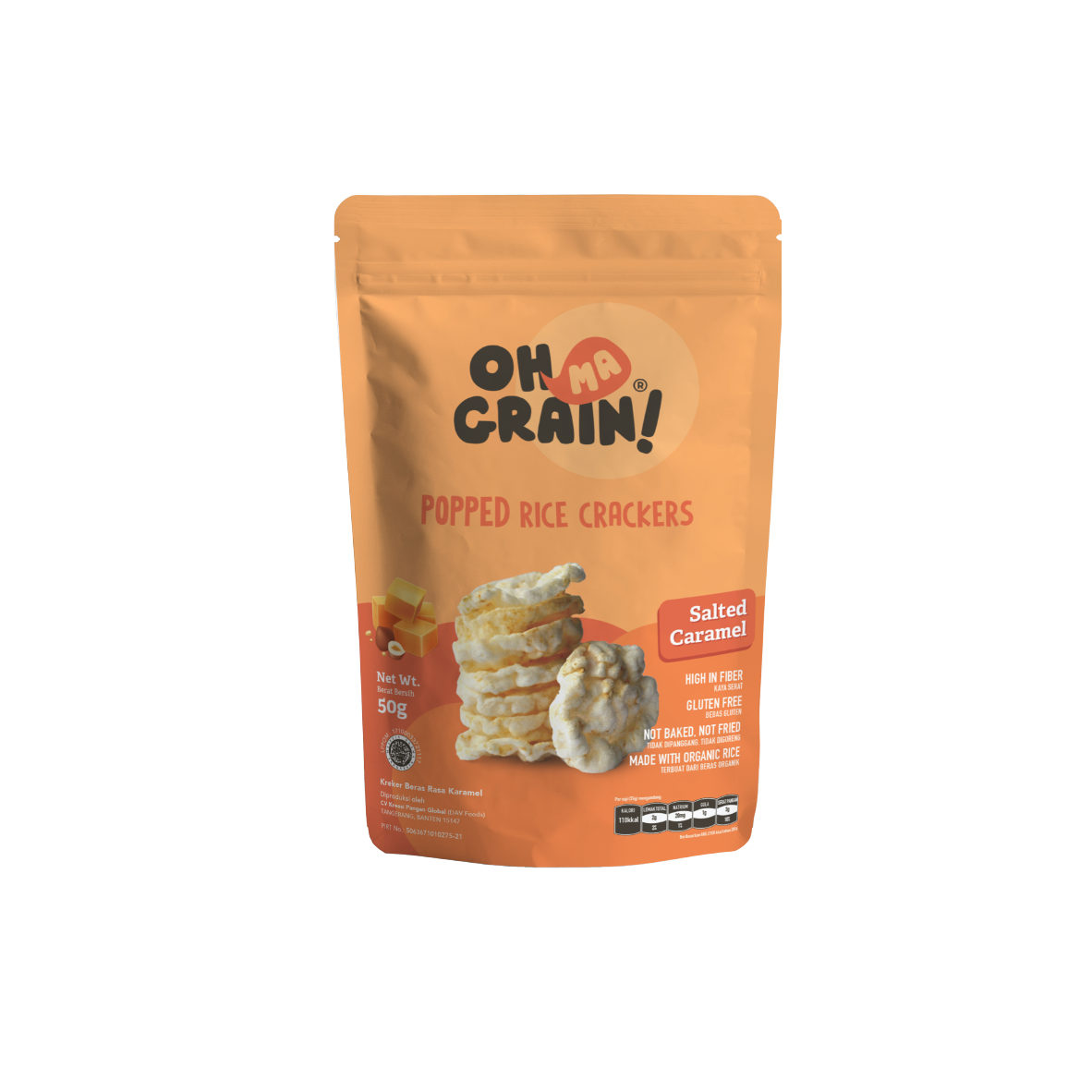 Oh Ma Grain Salted Caramel Inter Buana Mandiri