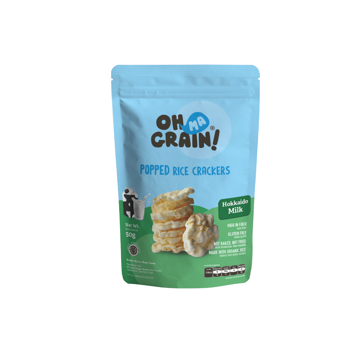 Oh Ma Grain Hokkaido Milk Inter Buana Mandiri