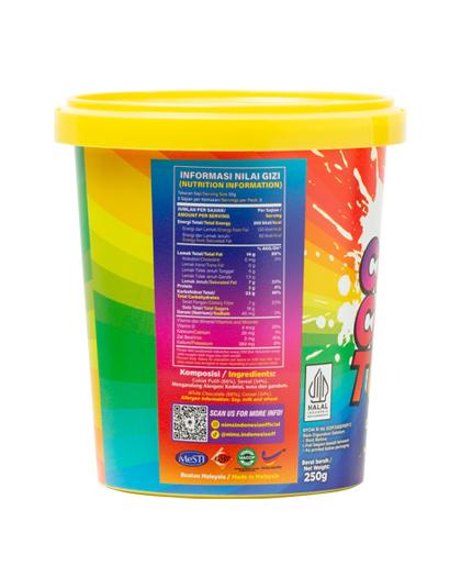 Nims Choco Tub (Mini Rainbow Crunch) 250g Inter Buana Mandiri
