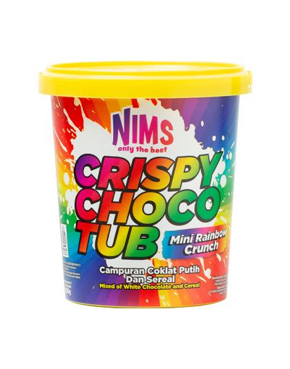 Nims Choco Tub (Mini Rainbow Crunch) 250g Inter Buana Mandiri