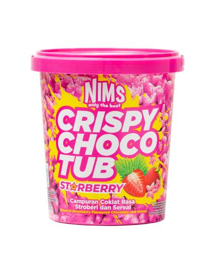 Nims crispy Choco Tub (Starberry) 250g Inter Buana Mandiri