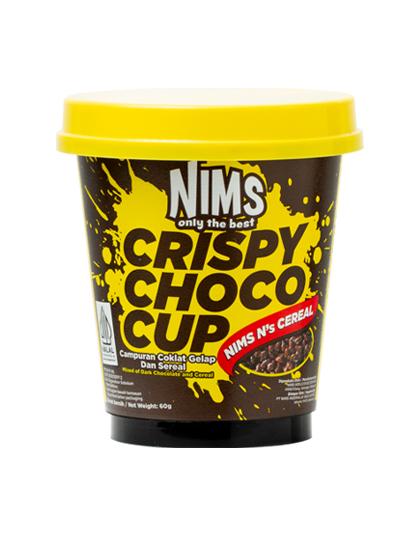 Nims Crispy Choco Cup (NIMS N's Cereal) 60g Inter Buana Mandiri