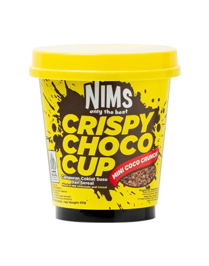 Nims Crispy Choco Cup (Mini Coco Crunch) 60g Inter Buana Mandiri