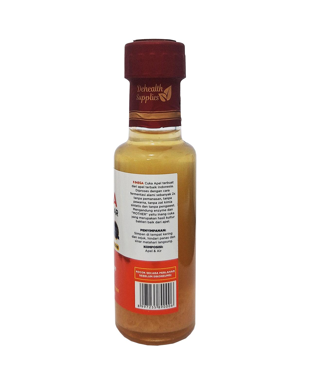 Dehealth Supplies Finega Apple Vinegar 100ml Inter Buana Mandiri
