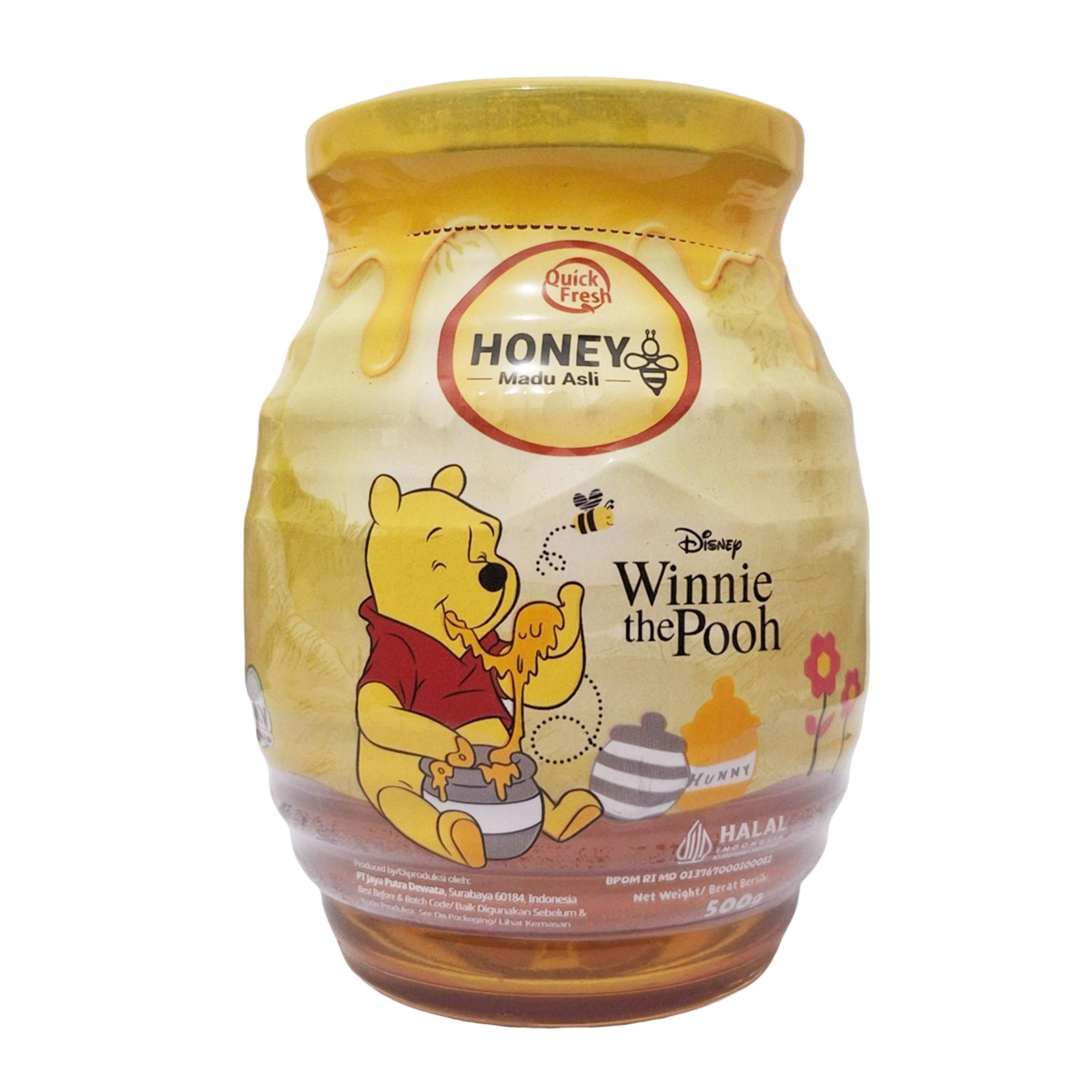 Quick Fresh Honey Winnie The Pooh 500 gram Inter Buana Mandiri